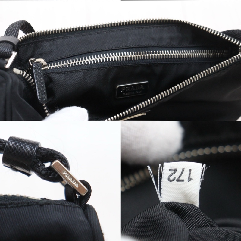 Prada hobo 腋下包 (新款有拉鏈內袋）-13