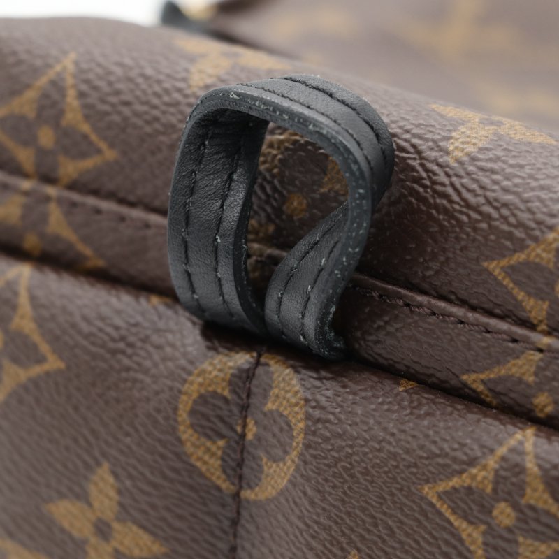 Louis Vuitton 路易威登 Palm Springs Mini 老花 帆布 牛皮 後背包 雙肩包-15