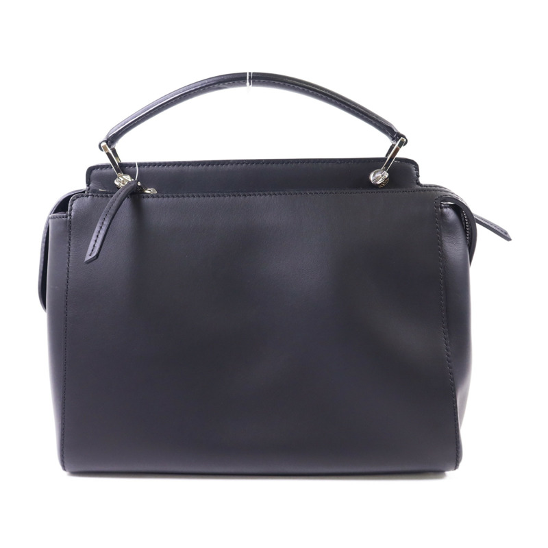 FENDI 牛皮皮革Dotcom 2 Way Shoulder Bag銀扣手挽肩背兩用袋-1