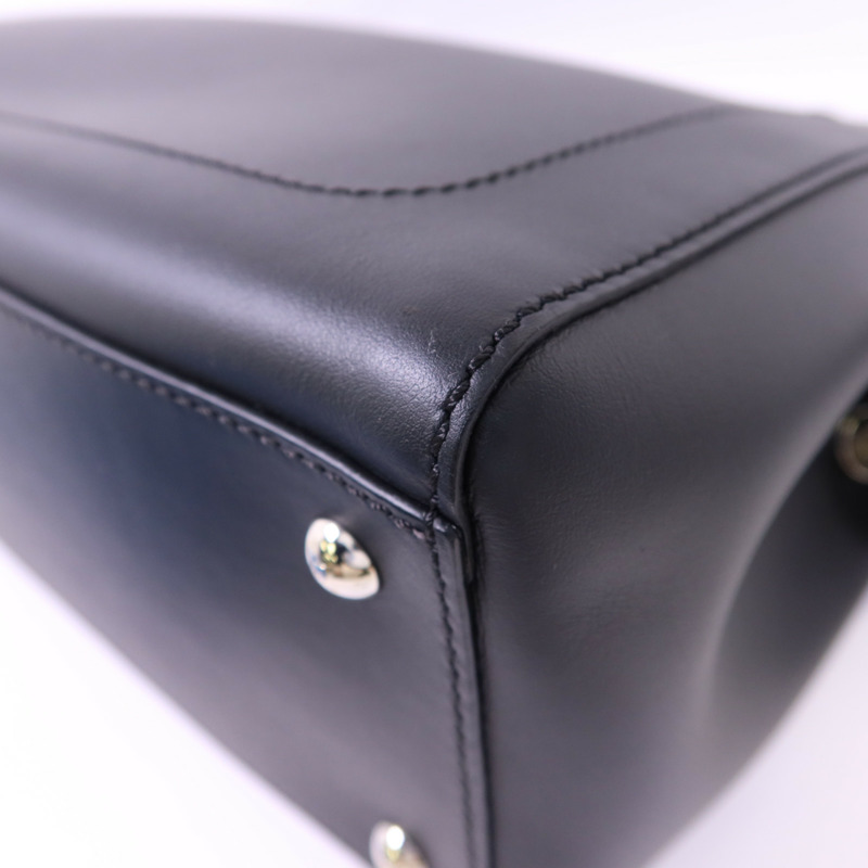 FENDI 牛皮皮革Dotcom 2 Way Shoulder Bag銀扣手挽肩背兩用袋-15