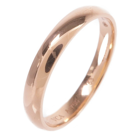 Van Cleef & Arpels 18K玫瑰金Ring戒指VCA#53/US#6.5