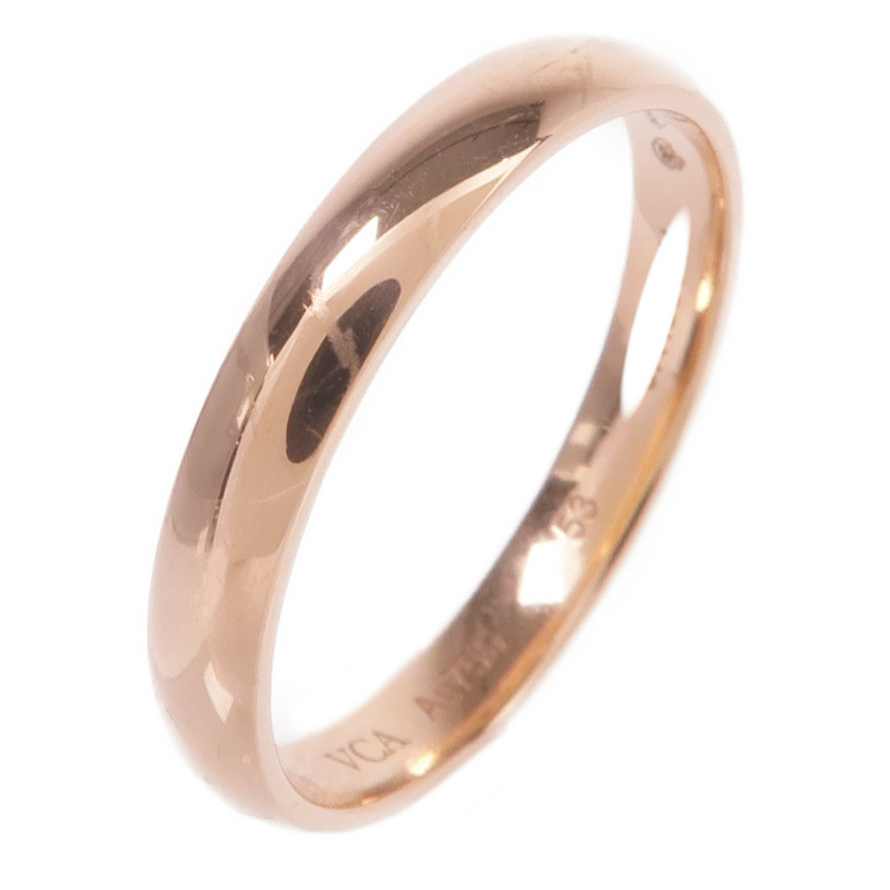Van Cleef & Arpels 18K玫瑰金Ring戒指VCA#53/US#6.5-0
