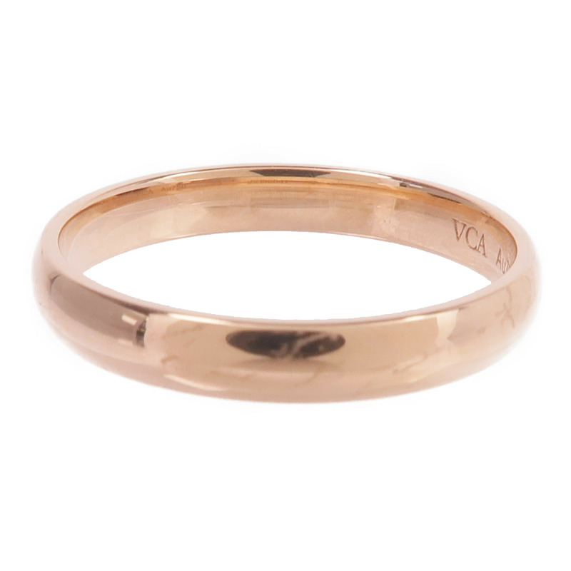 Van Cleef & Arpels 18K玫瑰金Ring戒指VCA#53/US#6.5-1