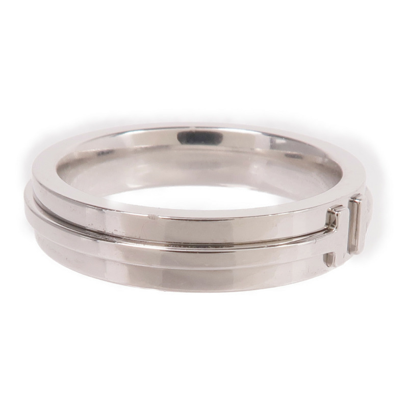 TIFFANY＆CO 18K白金T Narrow Ring戒指US#6.75-3