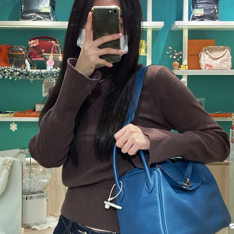 TW4590 Hermes 愛馬仕 中號 單肩背包 Lindy 30 TC-19