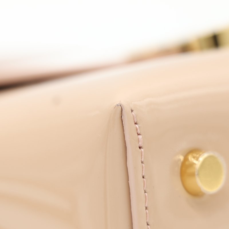 Celine 思琳 Teen Nino 粉色  漆皮 牛皮 肩背包 斜背包-10