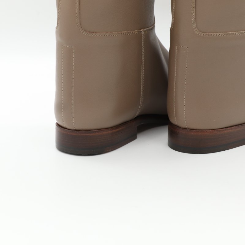 Hermès 愛馬仕 Jumping Etoupe Box 大象灰 小牛皮 長靴-8