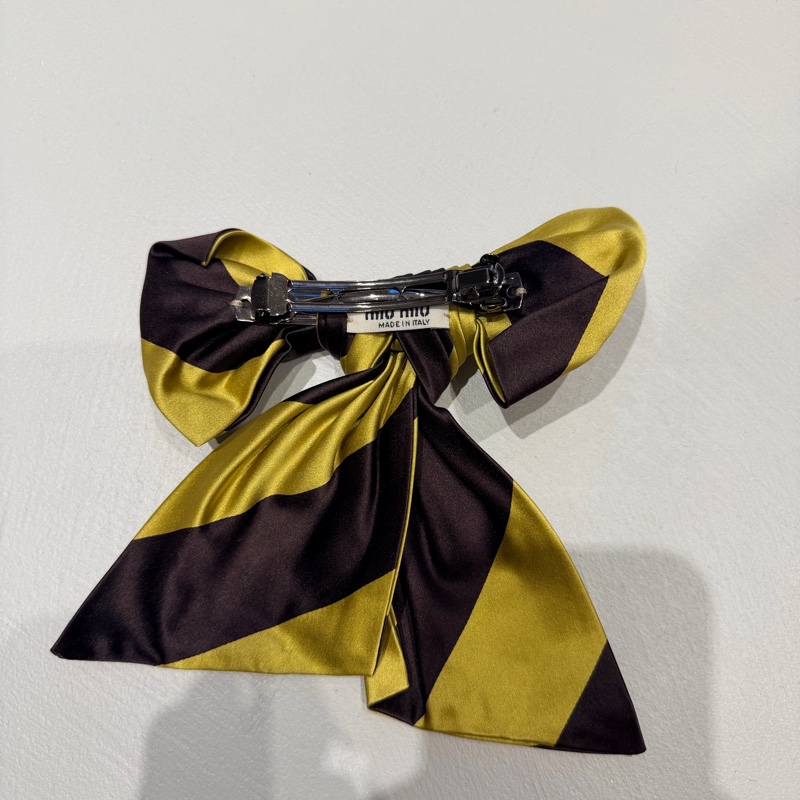 miu miu 蝴蝶結髮夾-6