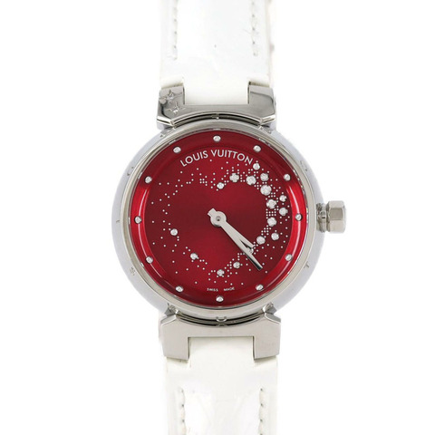 路易威登 Tambour Attraction Q12M2 不鏽鋼石英錶