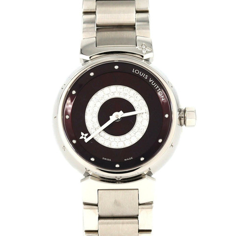 路易威登 Tambour Circle D Q121U 不鏽鋼石英錶