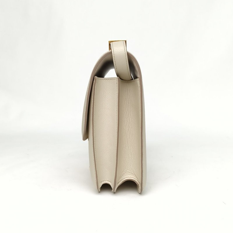 HERMES Constance康康2480珍珠灰EC皮D刻金扣肩背包-1