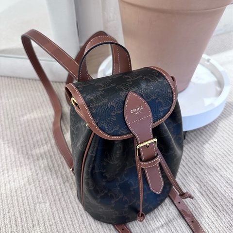 【全🆕】Celine 小牛皮 Folco Mini 迷你小背包 Backpack