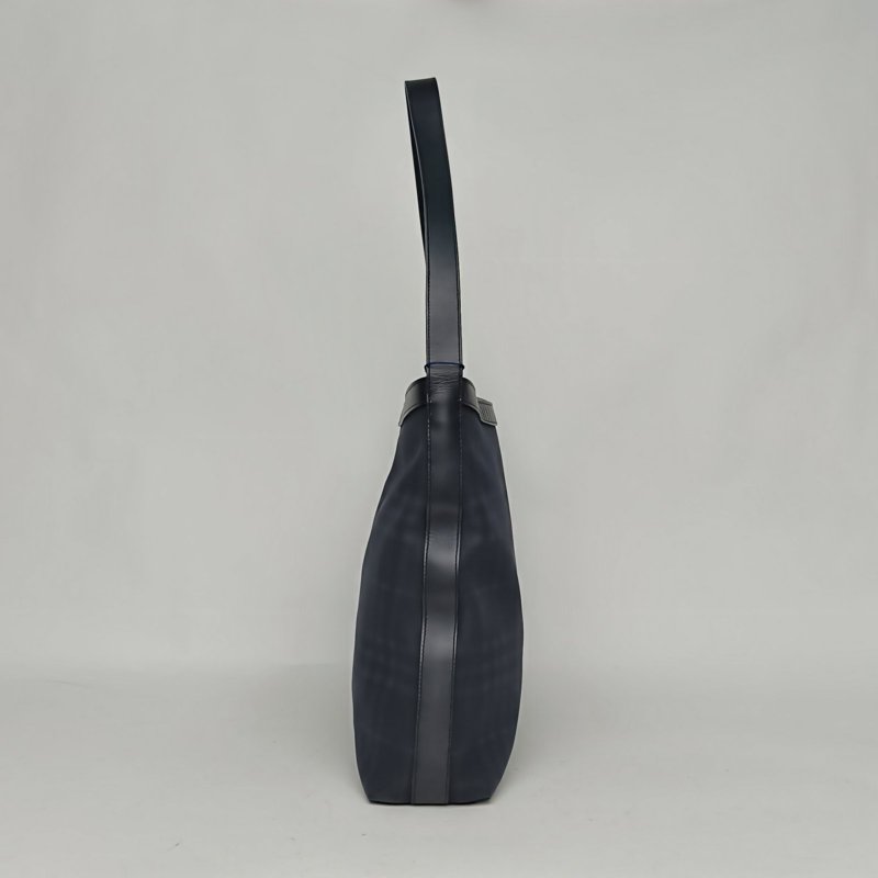 Burberry 拼色牛皮帆布Burberry手提包//肩背包-1