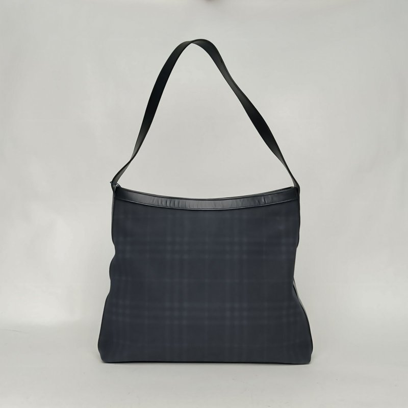 Burberry 拼色牛皮帆布Burberry手提包//肩背包-2