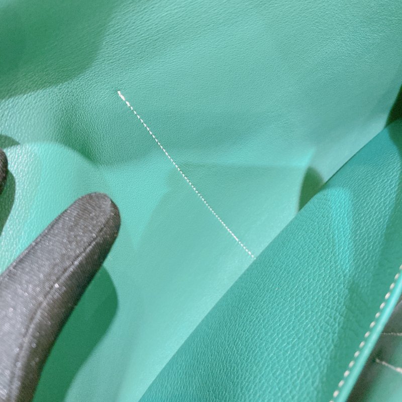 TW4591 Hermes Halzan 31愛馬仕 單肩背包 TC Skin 1K Bambou x PHW-18