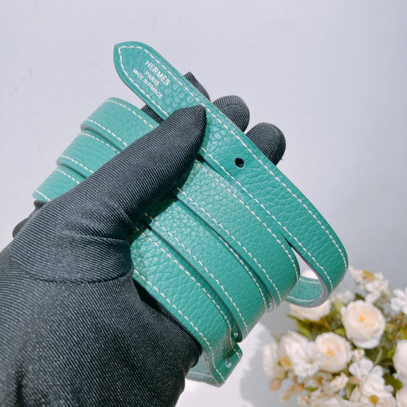 TW4591 Hermes Halzan 31愛馬仕 單肩背包 TC Skin 1K Bambou x PHW-19