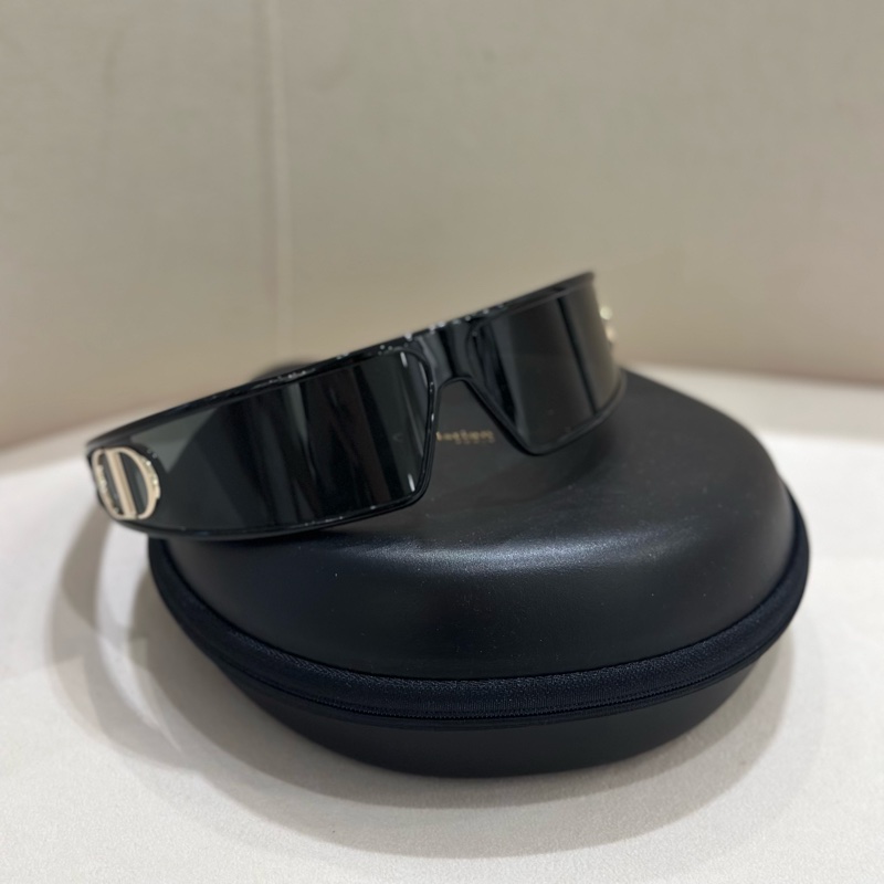 【全🆕】Dior VeryDior M1U 黑色一片式太陽眼鏡-0
