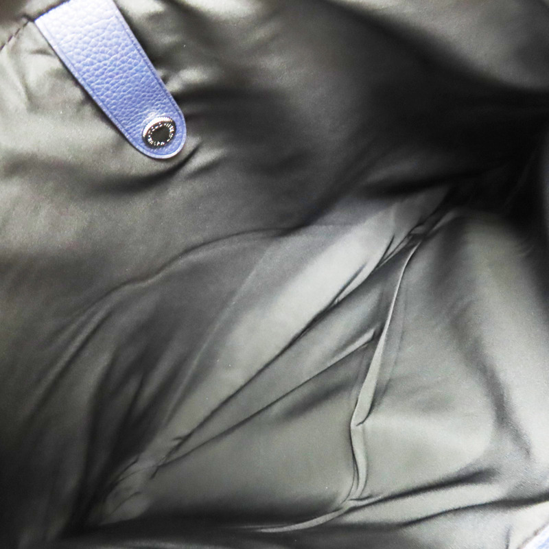 藍色 牛皮 手提公事包 (缺背帶)【Ralph Lauren】-5