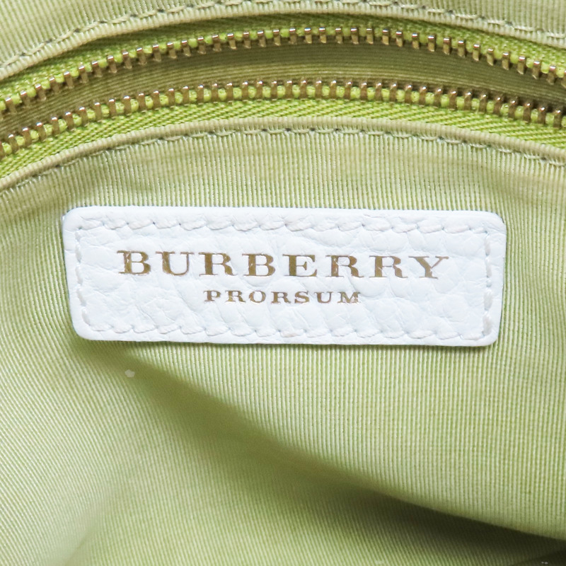 紫色漸層 牛皮 肩背包【BURBERRY 巴寶莉】 3928830-6