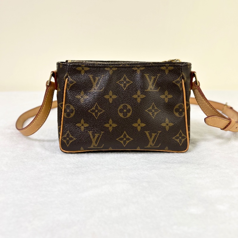 Louis Vuitton LV Vivacite 小號經典老花豆腐包小方包-9