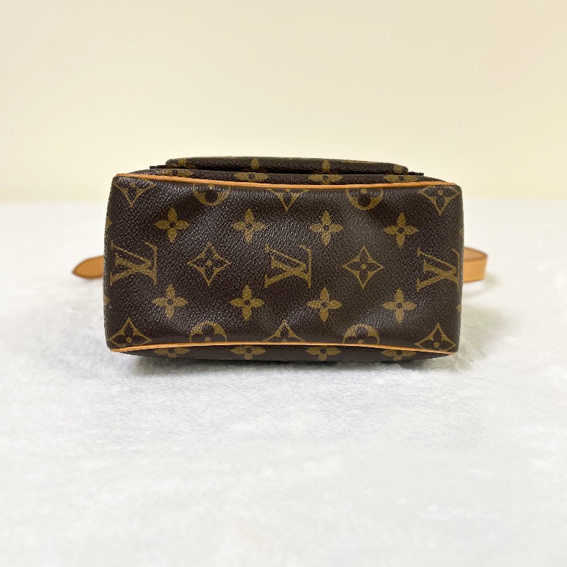 Louis Vuitton LV Vivacite 小號經典老花豆腐包小方包-12