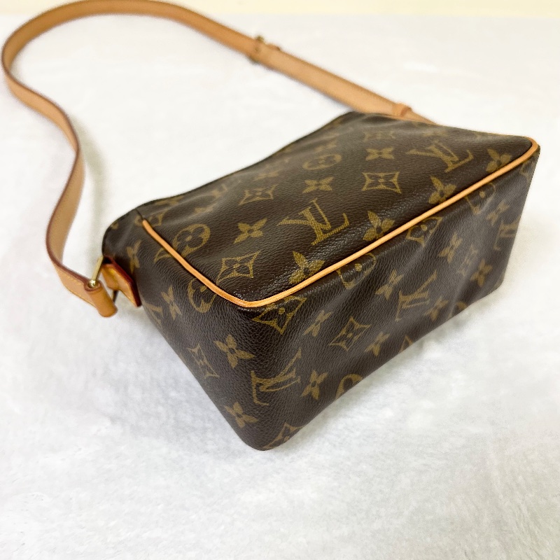 Louis Vuitton LV Vivacite 小號經典老花豆腐包小方包-15
