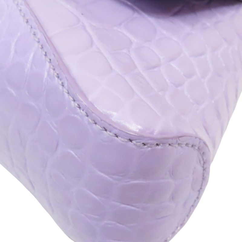 紫色  牛皮壓紋 兩用包【BALENCIAGA 巴黎世家】 695645-10