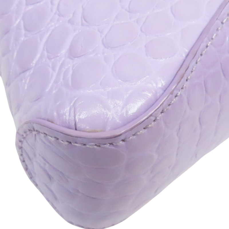 紫色  牛皮壓紋 兩用包【BALENCIAGA 巴黎世家】 695645-11