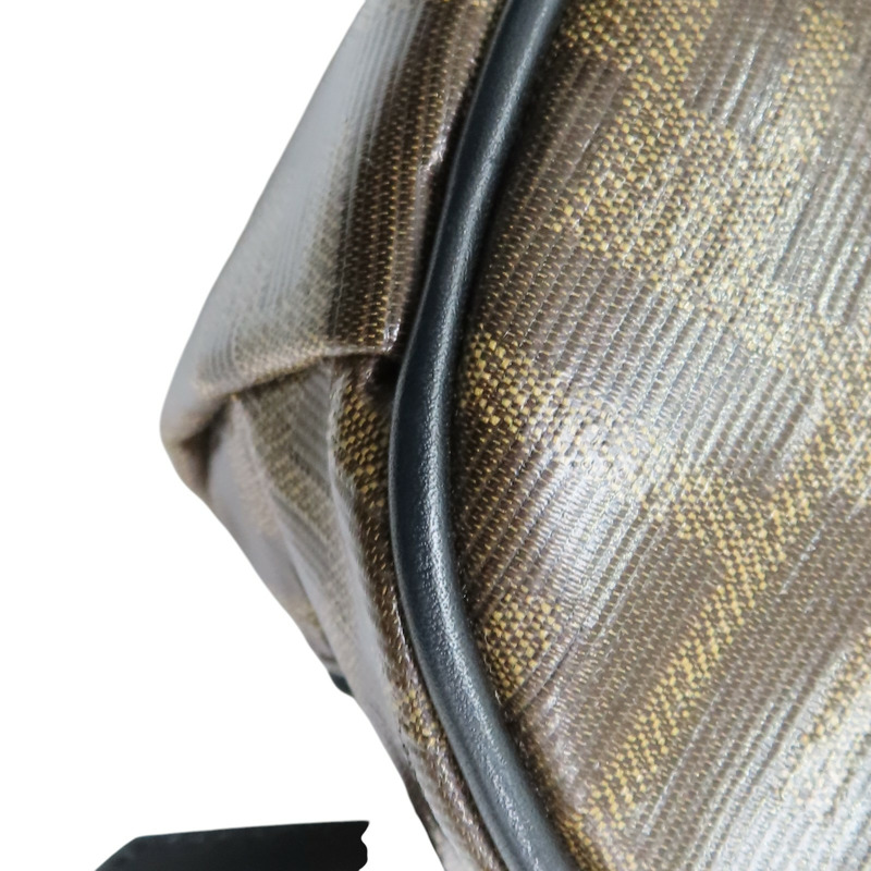 棕色 FF 帆布 Belt Bag 腰包【FENDI 芬迪】 7VA446-15