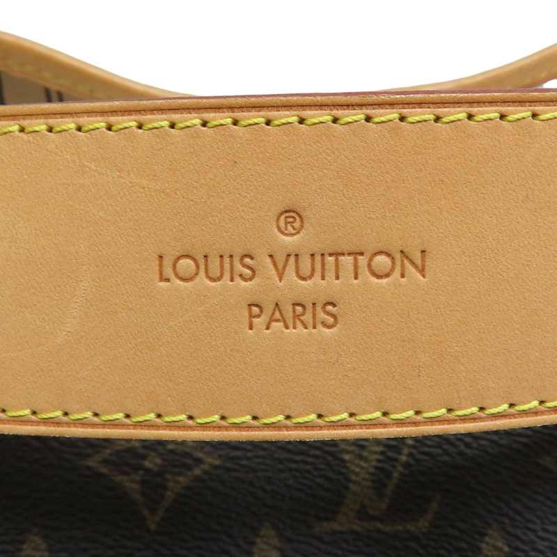 棕色 原花帆布 Delightful MM 肩背包【LOUIS VUITTON LV 路易威登】 M50156-7