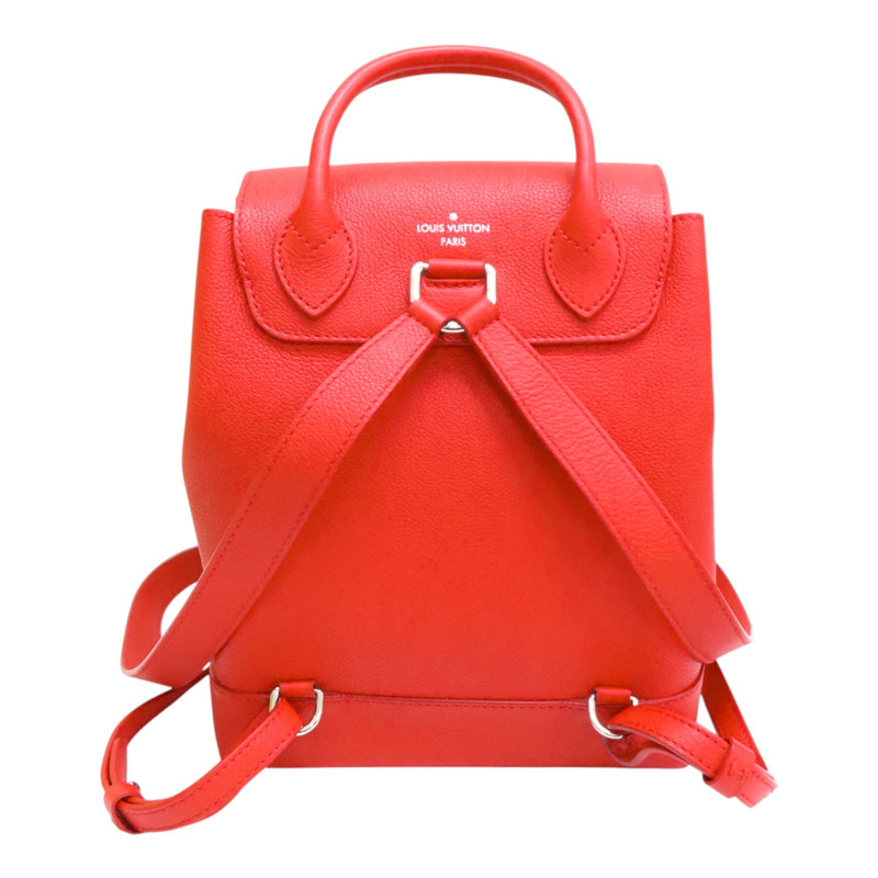 紅色 牛皮 Lockme 後背包【LOUIS VUITTON LV 路易威登】 M41818-1