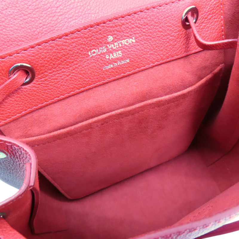 紅色 牛皮 Lockme 後背包【LOUIS VUITTON LV 路易威登】 M41818-4