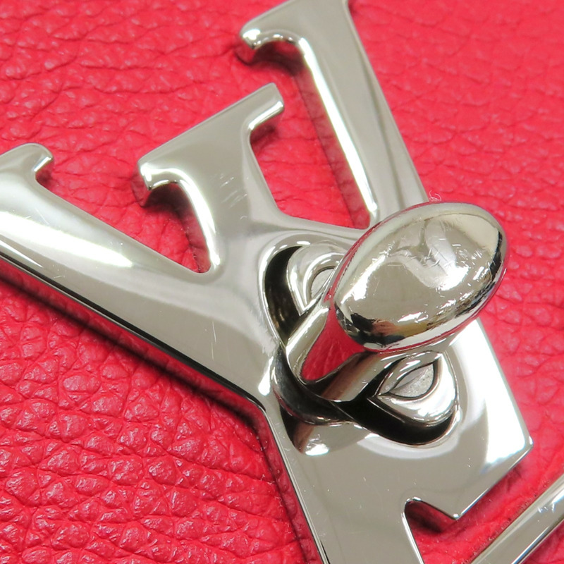 紅色 牛皮 Lockme 後背包【LOUIS VUITTON LV 路易威登】 M41818-16
