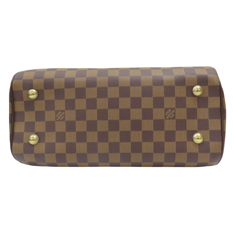 棕色 棋盤格 PVC帆布 手提包【LOUIS VUITTON LV 路易威登】 N60008-3