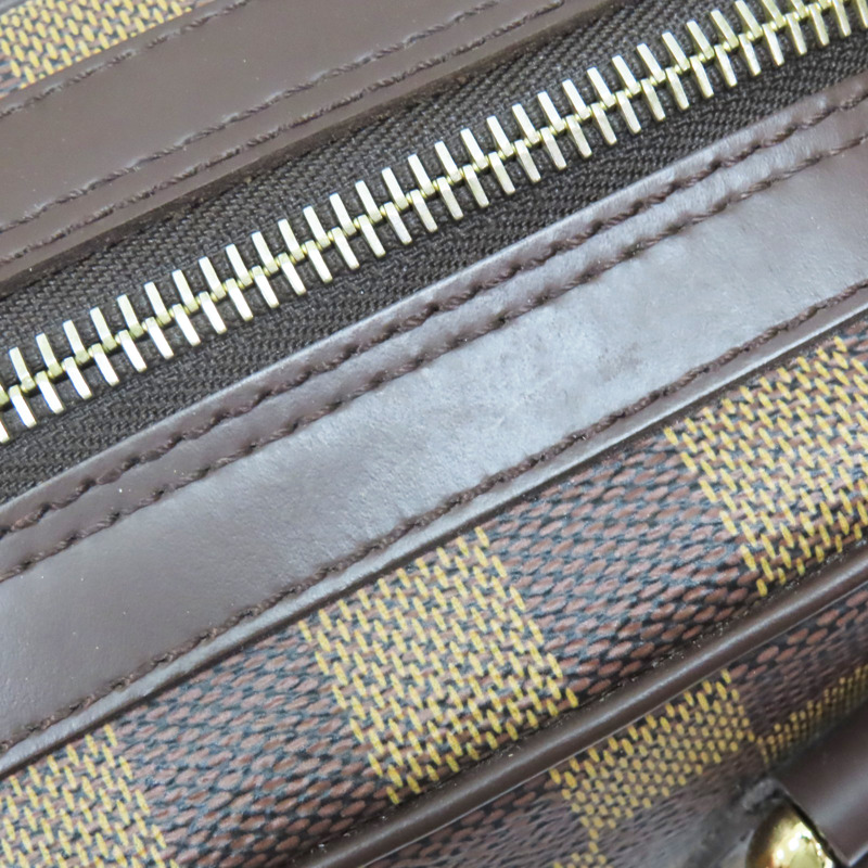 棕色 棋盤格 PVC帆布 手提包【LOUIS VUITTON LV 路易威登】 N60008-12