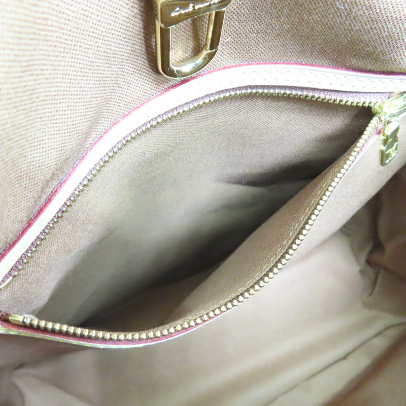 棕色 原花帆布 Batignolles 肩背包【LOUIS VUITTON LV 路易威登】 M51153-5