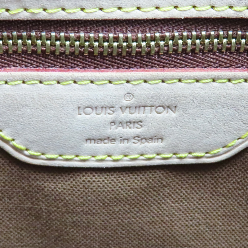 棕色 原花帆布 Batignolles 肩背包【LOUIS VUITTON LV 路易威登】 M51153-7