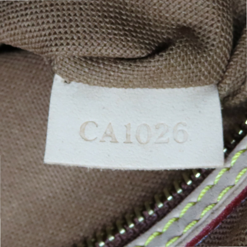 棕色 原花帆布 Batignolles 肩背包【LOUIS VUITTON LV 路易威登】 M51153-8