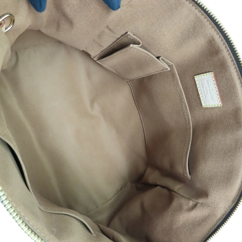 棕色 原花帆布 Tivoli GM 肩背包【LOUIS VUITTON LV 路易威登】 M40144-4