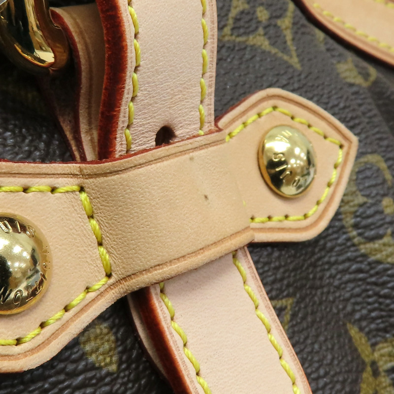 棕色 原花帆布 Tivoli GM 肩背包【LOUIS VUITTON LV 路易威登】 M40144-16