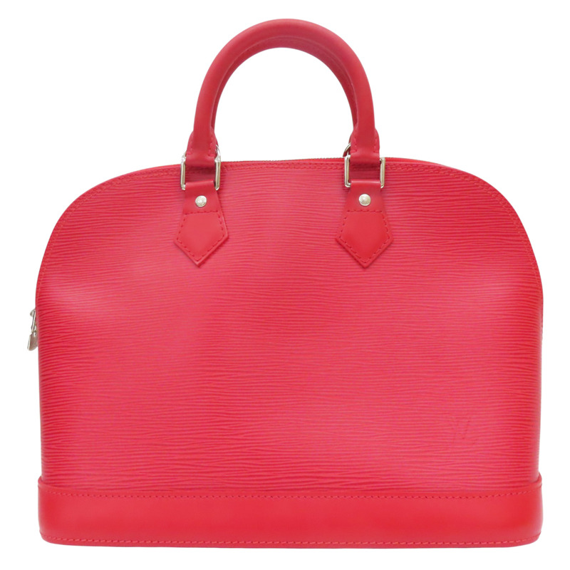 紅色 水波紋EPI Alma 手提包【LOUIS VUITTON LV 路易威登】 M52147-0