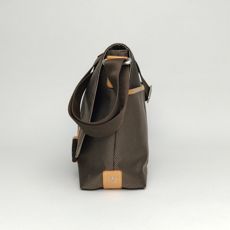 LOUIS VUITTON 拼色帆布2008DamierJeanLou郵差包肩背包-1