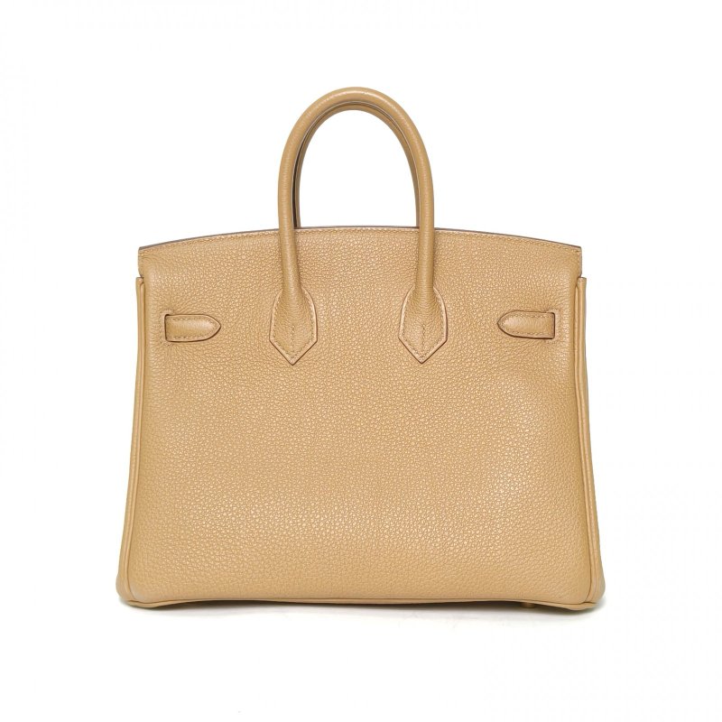 HERMES Birkin254B新餅乾色Togo皮Z刻金扣肩背包-2