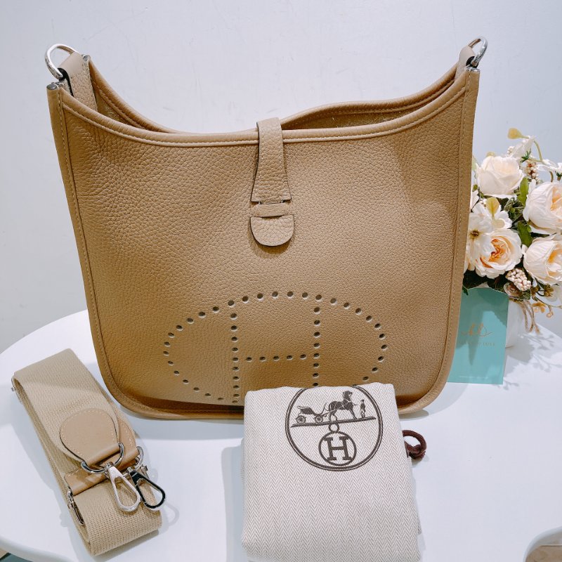 TW4592  Hermes愛馬仕 單肩背包 Evelyne 29 TC Skin S2 Treach x PHW #Z-20