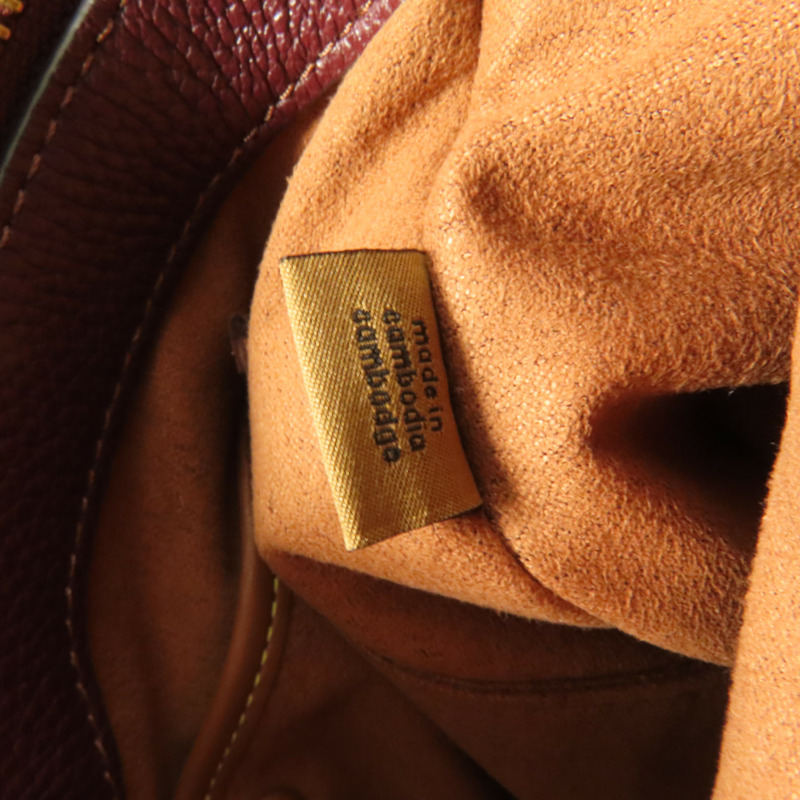 COACH 牛皮皮革Willow Bucket金扣手挽肩背兩用袋-5