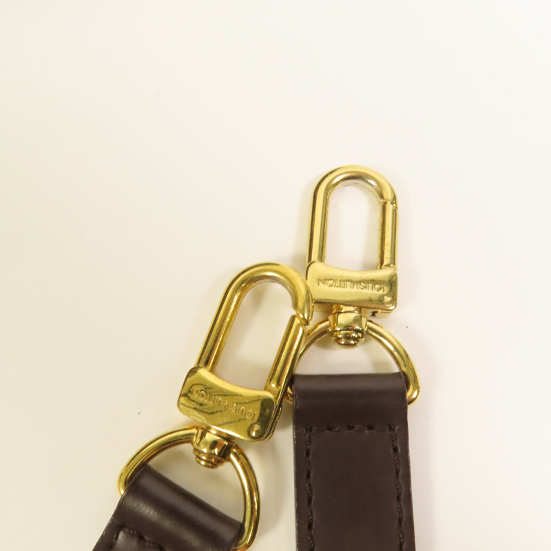 LOUIS VUITTON Damier Speedy Bandouliere 30金扣手挽肩背兩用袋-5