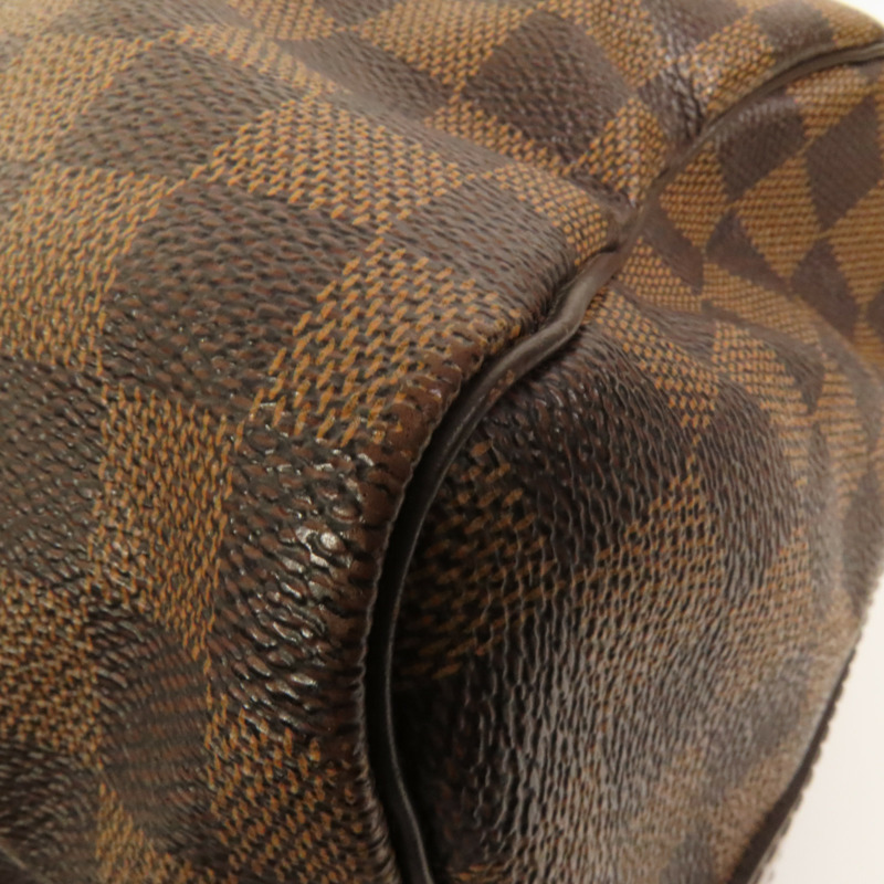 LOUIS VUITTON Damier Speedy Bandouliere 30金扣手挽肩背兩用袋-14