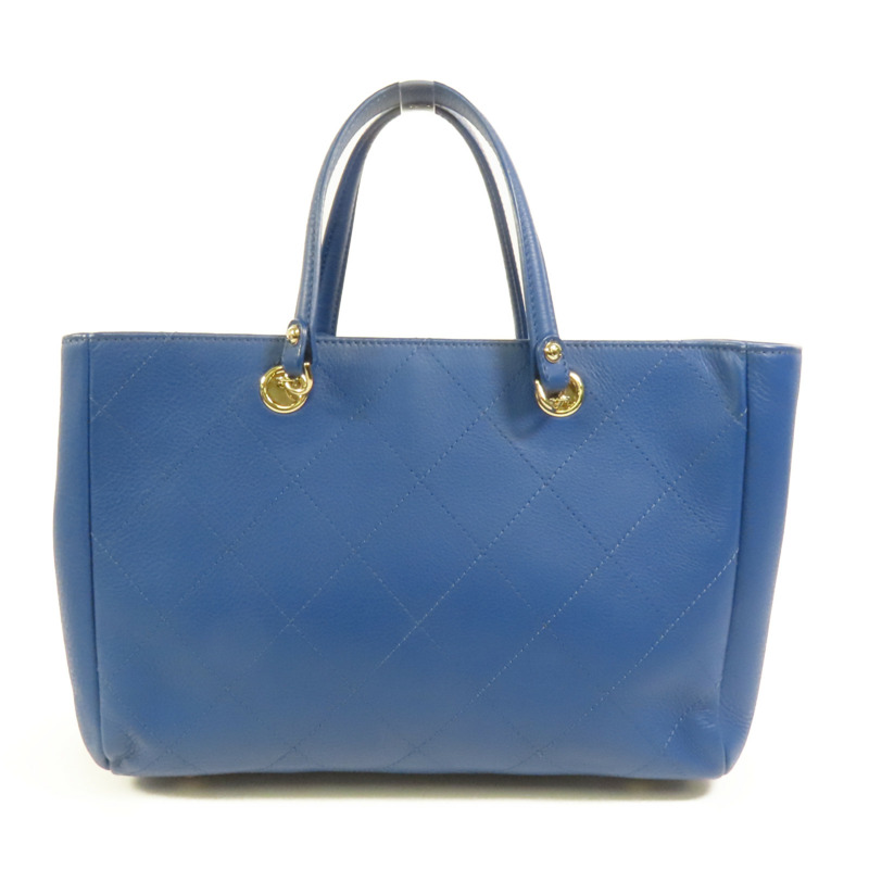 CHANEL 牛皮皮革Chain Shoulder金扣手挽肩背兩用袋-1