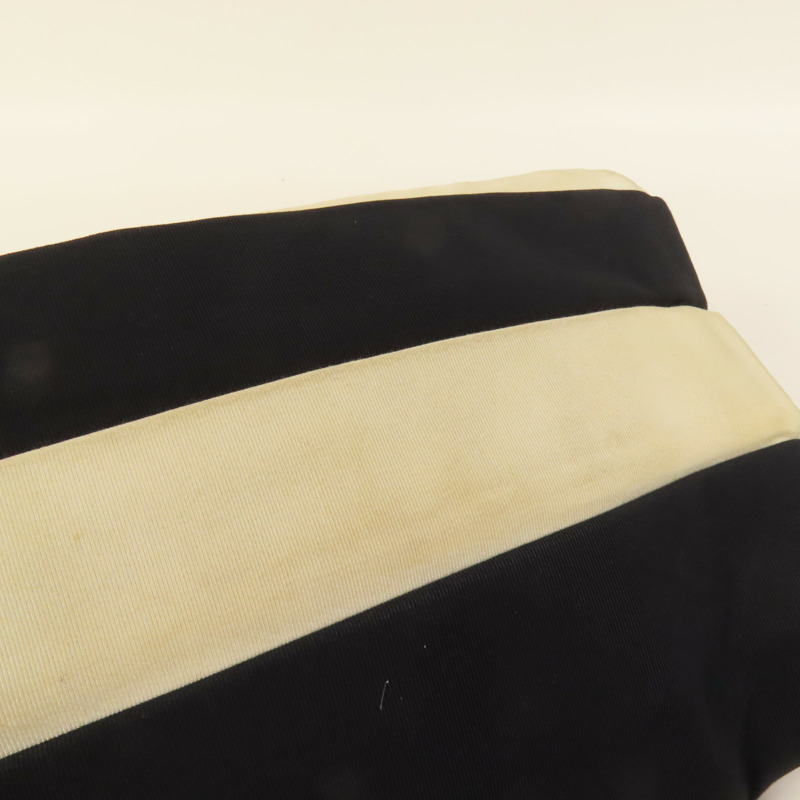 CHANEL 帆布Chain Shoulder銀扣鏈帶肩背袋-16