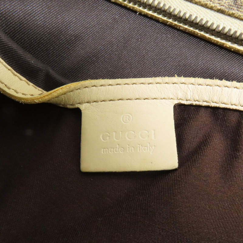 GUCCI 塗層帆布Tote Bag肩背袋-6